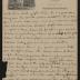 Letter: My dear Edith from Aunt Vinnie (M. Lavinia Warren), undated
