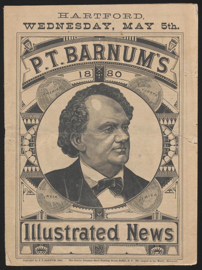 Courier: P. T. Barnum's Illustrated News, Hartford, Connecticut, May 5, 1880