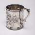 Physical object: Christening cup for Frances B. Thompson, granddaughter of P.T. Barnum