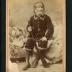 Photograph: Portrait of Jo'Jo' the Russian Dog-faced Boy, 1880s