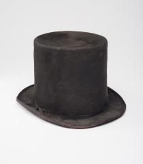 Textile: Miniature top hat belonging to Charles S. Stratton