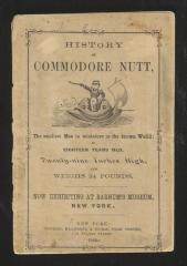 Booklet: "History of Commodore Nutt"