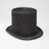 Textile: Miniature top hat belonging to Charles S. Stratton