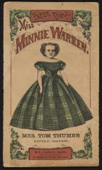 Toys and games: Minnie Warren paper doll set