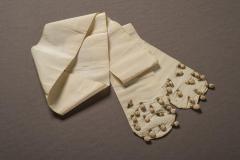 Textile: Dress sash belonging to Minnie Warren