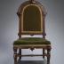 Furniture: Chair belonging to Charles S. Stratton