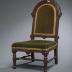 Furniture: Chair belonging to Charles S. Stratton