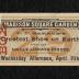 Ticket: Ticket to "Barnum's Greatest Show on Earth" at Madison Square Garden, 1883