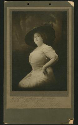 Photograph: Photograph of Florrie Forde