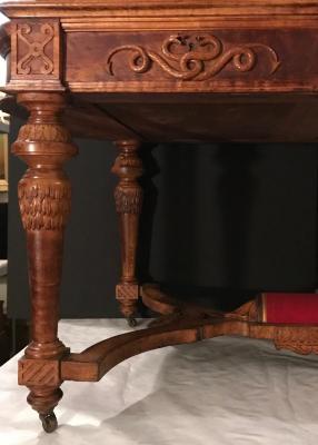 Furniture: Library Table made for P. T. Barnum by Julius Dessoir