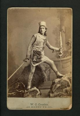 Photograph: W. C. Crosbie as Henry Ye 5th