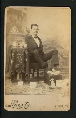 Photograph: Portrait of Charles B. Tripp, 1887