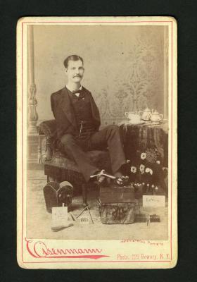 Photograph: Portrait of Charles B. Tripp, 1885