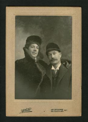 Photograph: Portrait of Walter Stanton and wife