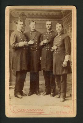 Photograph: Portrait of the Shields Brothers, Texas giants