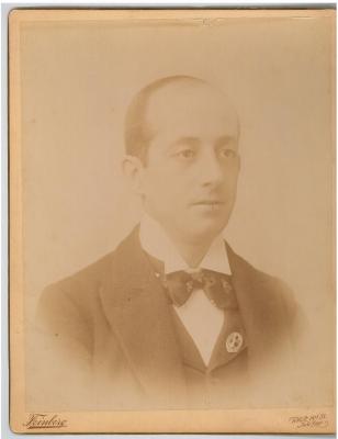 Photograph: Portrait of Samuel "Sam" Lang