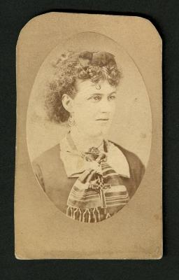 Photograph: Portrait of Miss Annie Farr