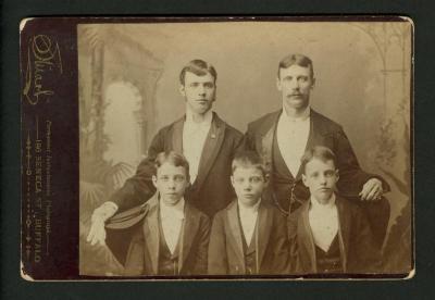 Photograph: Portrait of the Cragg family