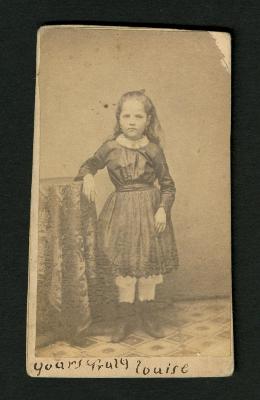 Photograph: Portrait of a girl named Louise