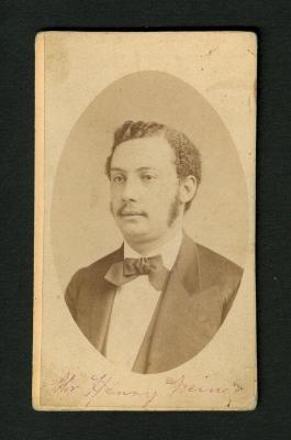 Photograph: Portrait of Mr. Henry Heiney [sp?]