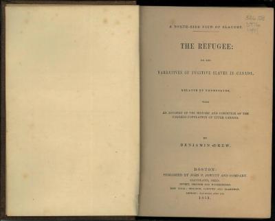 _The Refugee_ book titlepage