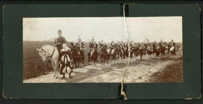 Photograph: Edwin Fritz and The Boys Hussar Band (damaged)