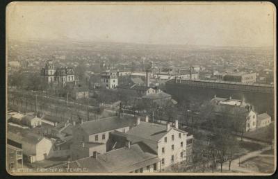 Photograph: View of Salt Lake City from top of Temple