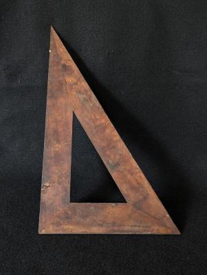 Wooden Drafting Triangle