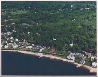 Color Aerial Photo of Middle Beach Road