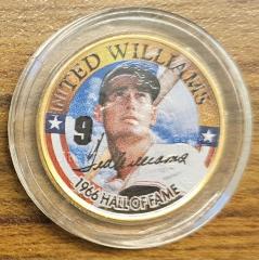 Ted Williams Commemorative Statehood Quarter (with certificate of authenticity)
