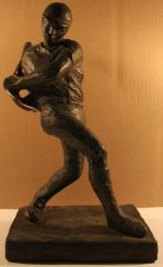 Sculpture - Baseball Player Swinging Bat