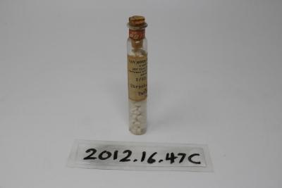 Vial of Strych. Sulf. Tablets