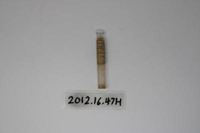 Vial of Codeine Sulfate tablets, Empty