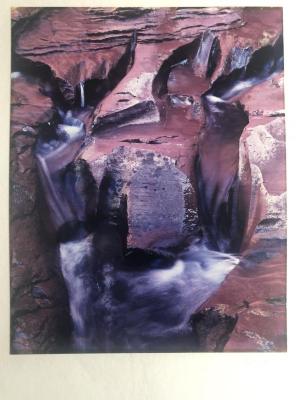Rock-eroded Stream Bed. Coyote Gulch, Utah. August 14, 1971