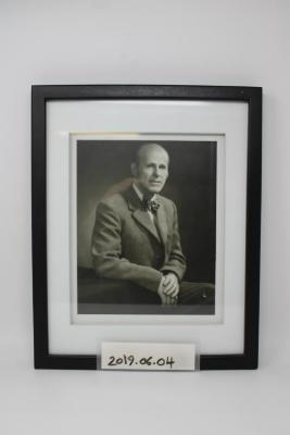 Framed photo of Dr. George Fowler
