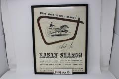 "See Early Sharon" Exhibit Poster