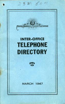MGM Telephone Directory
