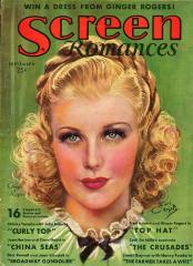 Screen Romances Magazine September 1935