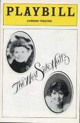 Playbill for the West Side Waltz, Curran Theatre