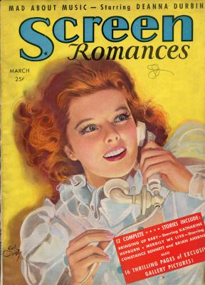 Screen Romances Magazine March 1938