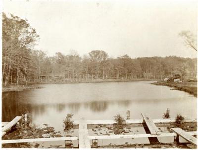 Unidentified pond, part of the Hazard Powder Company
