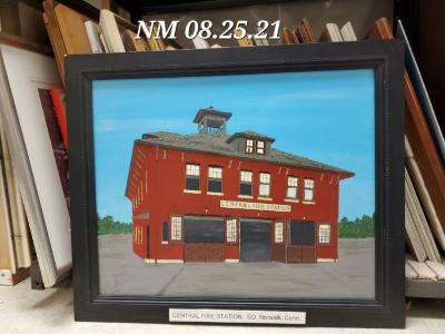 Painting, Central Fire Station, Norwalk, Conn. 