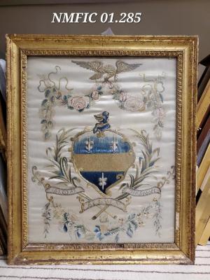 Embroidery, Belden Coat of Arms
