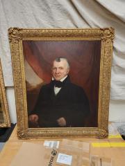 Painting, Oil Portrait Colonel Buckingham Lockwood