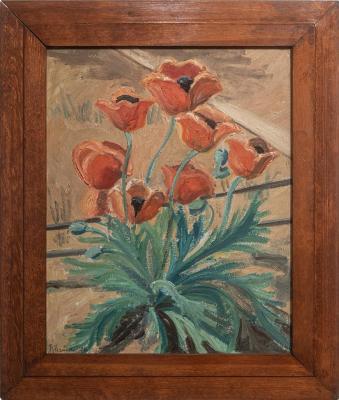Painting, Poppies
