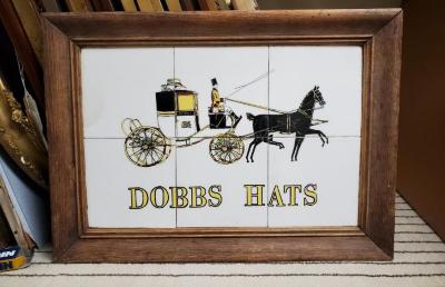 Sign, Dobbs Hats sign