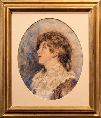 Painting, Portrait of Helen Hamilton