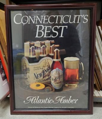 Poster, Connecticut's Best Atlantic Amber Beer