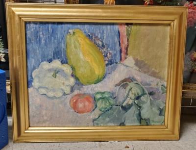 Painting, Untitled Still Life with Vegetables