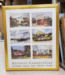 Poster, Historical Connecticut